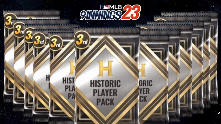 败家，开箱9局职棒上万的史诗礼包! Unboxed 3rd Historic Player Packs ｜MLB 9 Innings 23 - 天天要闻