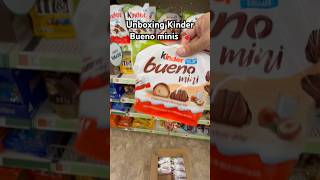 Unboxing Kinder Bueno minis 🍫