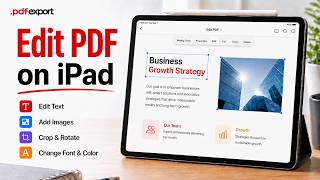 How to Edit PDF on iPad