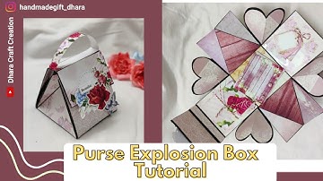 DIY Purse Explosion Box Tutorial | Unique Mother