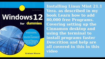 Linux Mint 21.1 Vera Installation and setting up the Cinnamon desktop