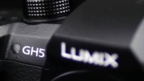 Panasonic GH5 Promo Video 6K 24fps 4K 60fps XLR IBIS Dual IS 6K Photo 12-35mm lens Mirrorless Camera