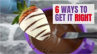 Chocolate Covered Strawberries Tutorial | Helpful Tips