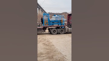 Container loading-Bricks & blocks making machine