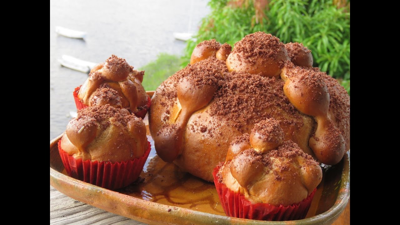 PAN DE MUERTO SABOR CHOCOLATE MEXICANO. YouTube