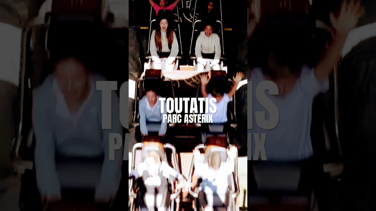 Honest Toutatis at Parc Asterix #rollercoaster #ride