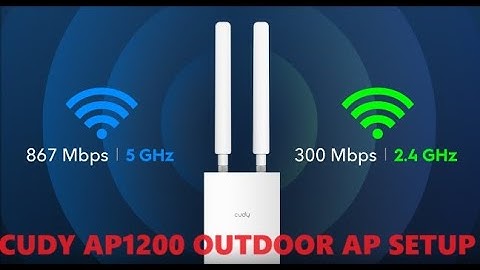 CUDY AP1200 AC1200 Wireless Outdoor Access Point