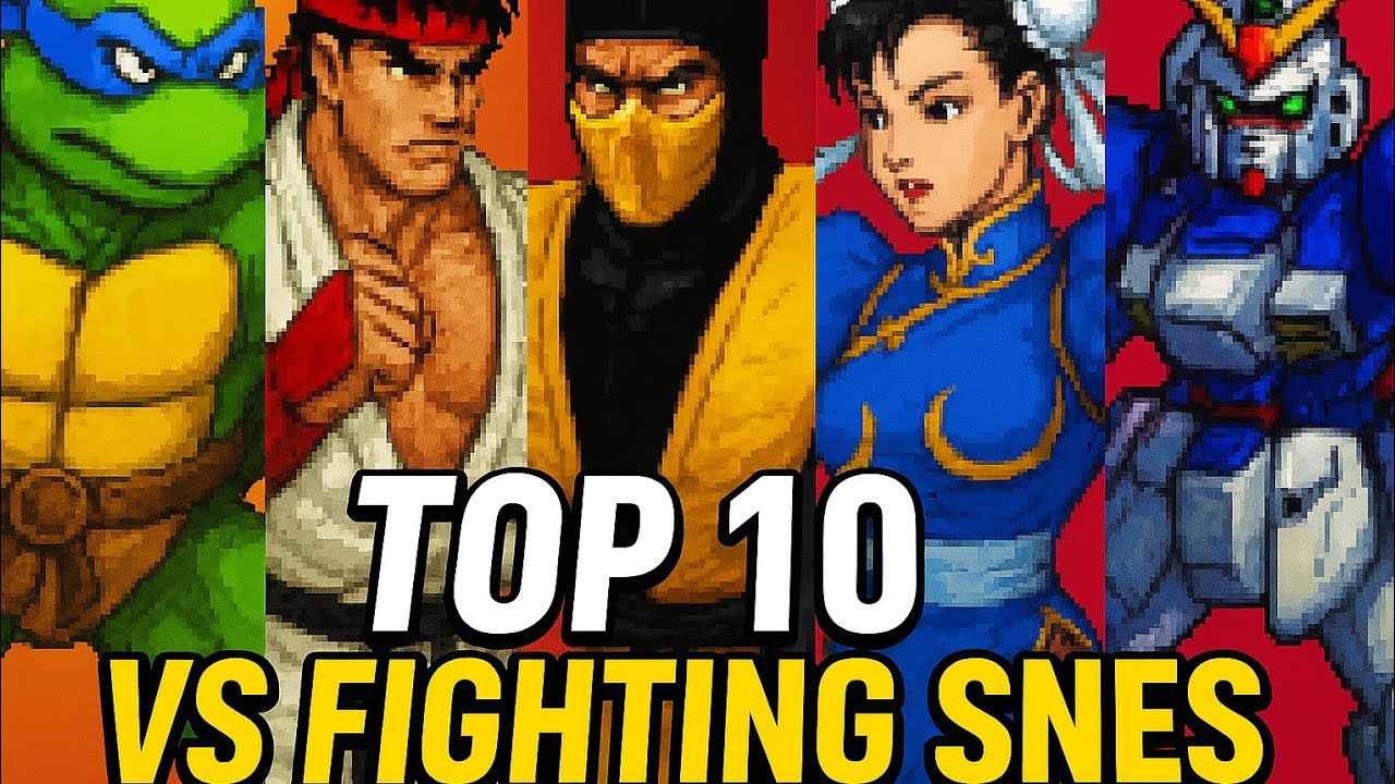 👊 Le meilleur des jeux de baston sur SNES 👊 Mon top 10 😉