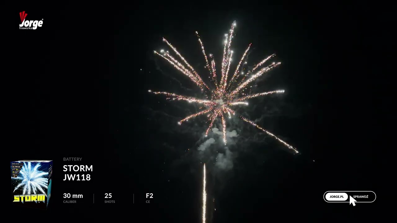 JW118 - STORM - Fajerwerki JORGE! 4K