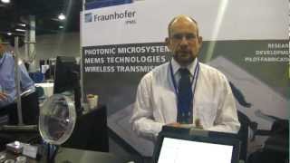 MIG member Fraunhofer IPMS demonstrates a MEMS microspectrometer