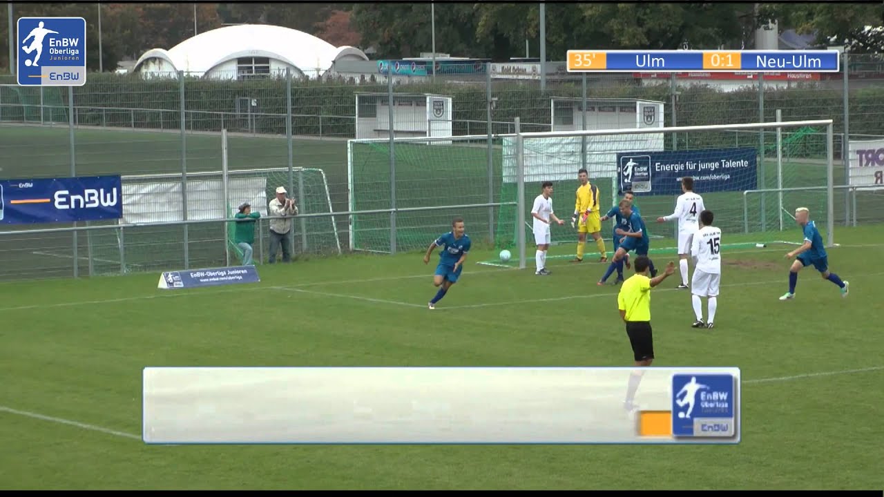 EnBW-Oberliga B-Junioren: SSV Ulm 1846 Fußball - TSV Neu-Ulm