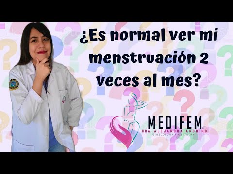 Video: Dos Períodos En Mes: ¿Debería Preocuparme?