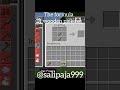 The formula of wooden pickaxe #minecraft #mineshort#minecraftmeme #mineanimation