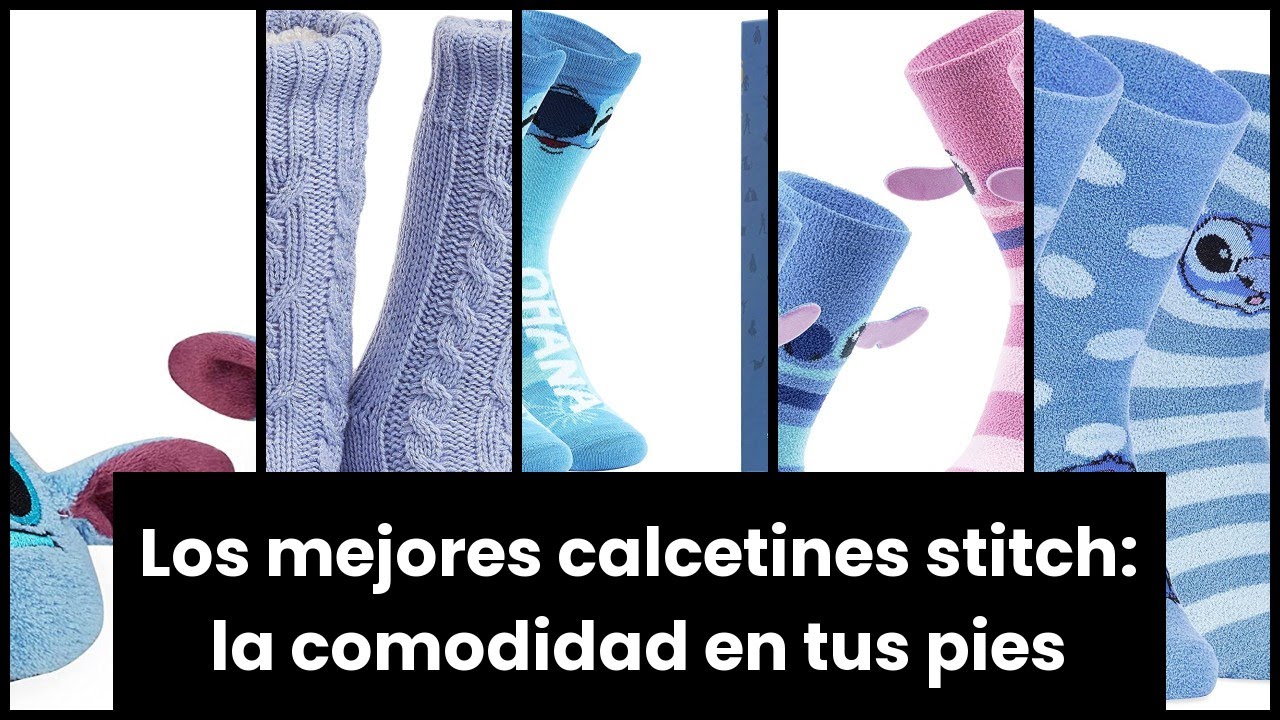 Explora El Estilo Con Nuestros Calcetines De Stitch