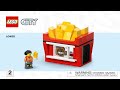 LEGO 60488 Instructions | City | Fries Food Truck | Book 2