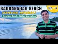 Ep  2 a day in havelock island water sports at havelock island radha nagar beach andaman islands