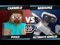 LVL UP EXPO 2026 - Carmelo (Steve) Vs. Mishunz (ROB) Smash Ultimate - SSBU
