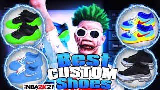 *NEW* BEST CUSTOM SHOES NBA 2k22! OFF-WHITE, BAPE, RAF SIMMONS & More! HOW TO LOOK DRIPPY NBA 2K22