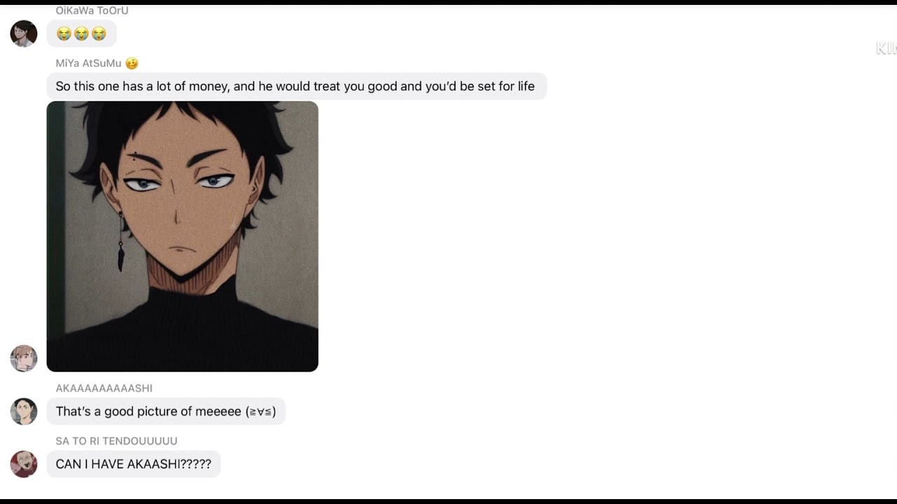 DAISHOU JUST WANTS A BOYFRIEND 😭😭//KUROSHOU//GAY//HAIKYUU