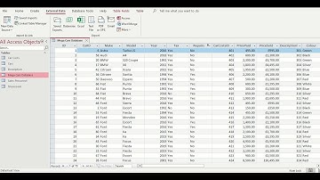 Import an Excel spreadsheet into Access