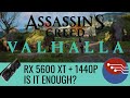 Assassins Creed Valhalla RX 5600XT 1440p Overview - is it enough?