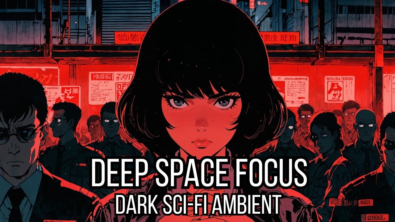 Deep Space Focus — Dark Sci-Fi Ambient Music for Coding, Work & Late Night Focus