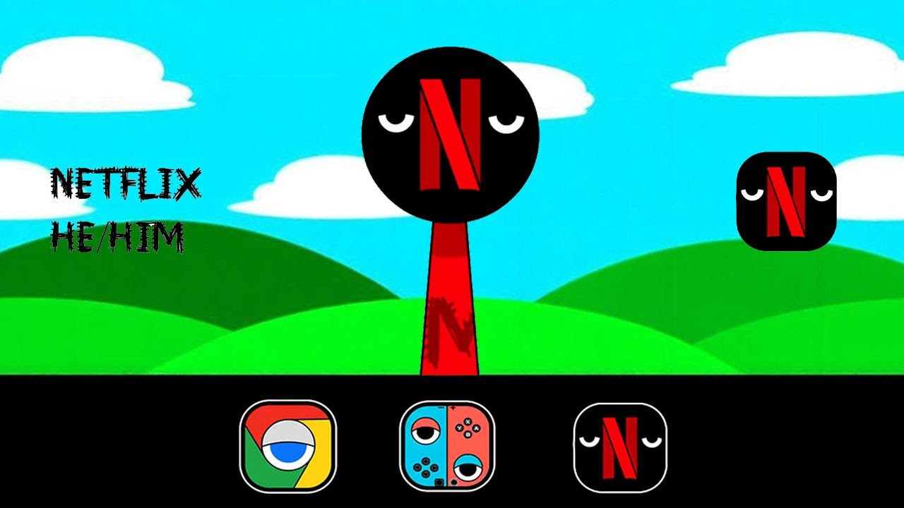 Incredibox Sprunki OC Netflix Vs Google Chrome Vs Nintendo Switch ( Normal & Horror )