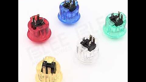 24mm arcade button with light - bleegame.com