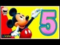 Aprende los números con Mickey Mouse. Números del 1 al 5. Aprender a contar del 1 al 5