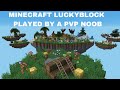 Can a pvp noob clutch in lucky block skywars