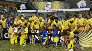 Full Uncut Video Of (Dhoni & CSK ) Celebrations After Winning ... IPL 2018 Final vs SRH