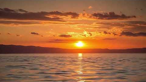 FREE !!. Sunset Beach -  Footage Nature  07 - No Copyright