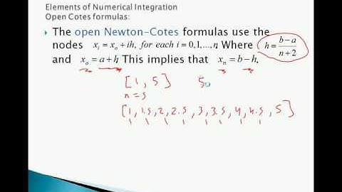Numerical Analysis  10 Elements of numerical integration Video 2