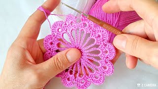 : Muhtesem tig isi "org"u dantel motif modeli Knitting Crochet