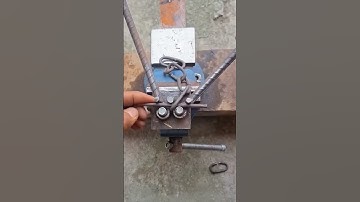 simple tool for making iron chains #shorts