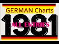 German Top Singles 1981 (All songs)