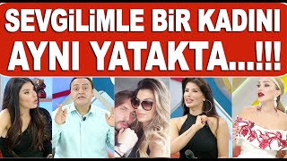 Hatice'den olay itiraf!!! 'Sevgilimle bir kadını aynı yatakta...'