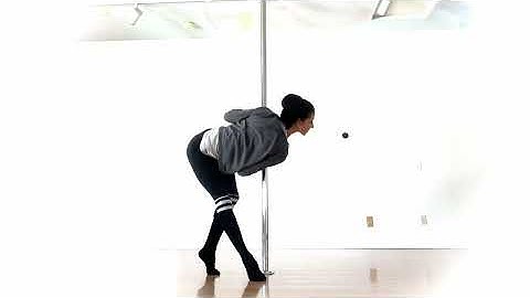 How to get back up to the pole from the floor, Pole Flow - Pole Dancing Tutorials by ElizabethBfit