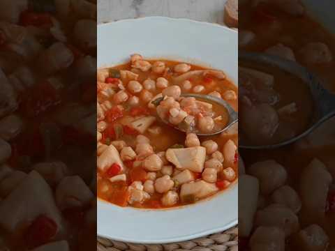 Cocinando garbanzos con choco