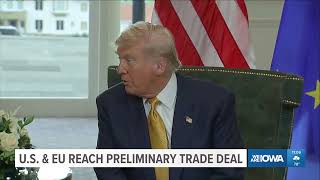 US-EU trade deal wards off further escalation but will raise costs for companies, consumers