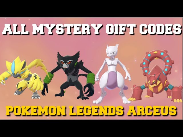 Pokemon Legends Arceus Mystery Gift codes – Free rewards in 2023 - Dexerto