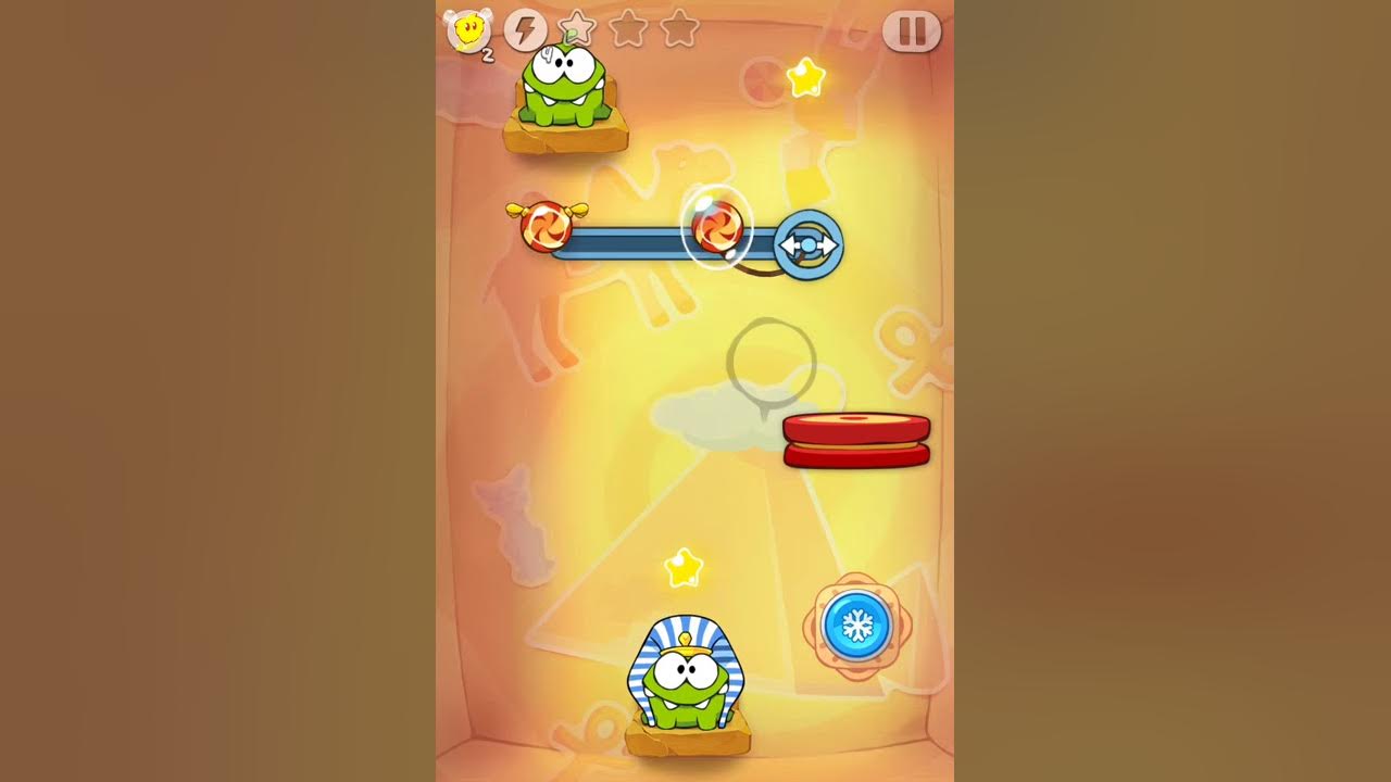 Tutanomnom! I died! Cut The Rope Time Travel Om Nom in Ancient