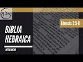 Bíblia Hebraica Interlinear - Gênesis 2:5-8