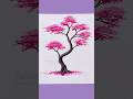 Pink Cherry Sakura Tree Painting Art Shorts Pink Cherry Sakura Tree Painting Art Shorts