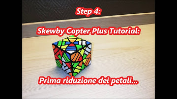 Step 4: Skewby Copter Plus Tutorial 😍: Prima riduzione dei petali...