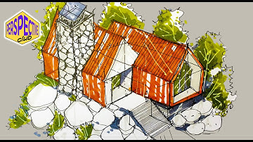 Perspective-How to Draw A House in Perspective with 3 Awesome Tips #perspective #draw #architecture