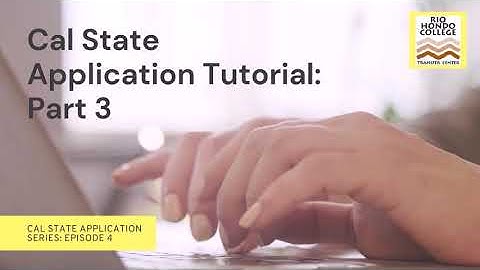 Cal State App Tutorial Part 3