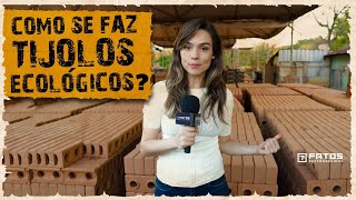 Como É A Fabricação De Tijolos Ecológicos? Veja A Visita À Fábrica.