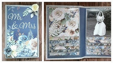 Tutorial | Waterfall Folio Mini Album with CD Wallets