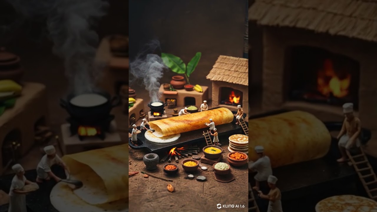 TINY WORKERS RECREATE DELICIOUS FOOD | 